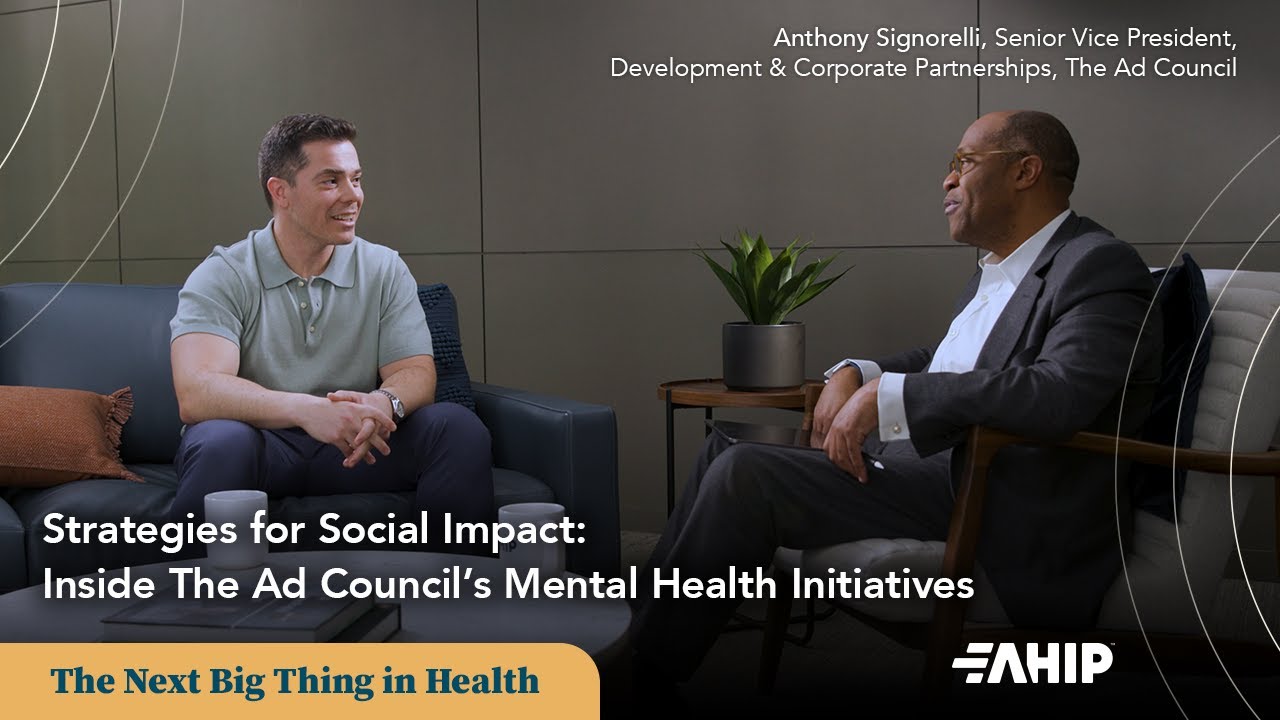 Strategies for Social Impact — Inside The Ad Council’s Mental Health Initiatives: Anthony Signorelli