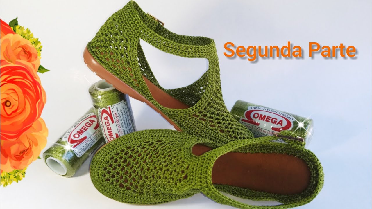 Zapato Tejido Cerrados Con Puntada De Red Segunda Parte TALONERA