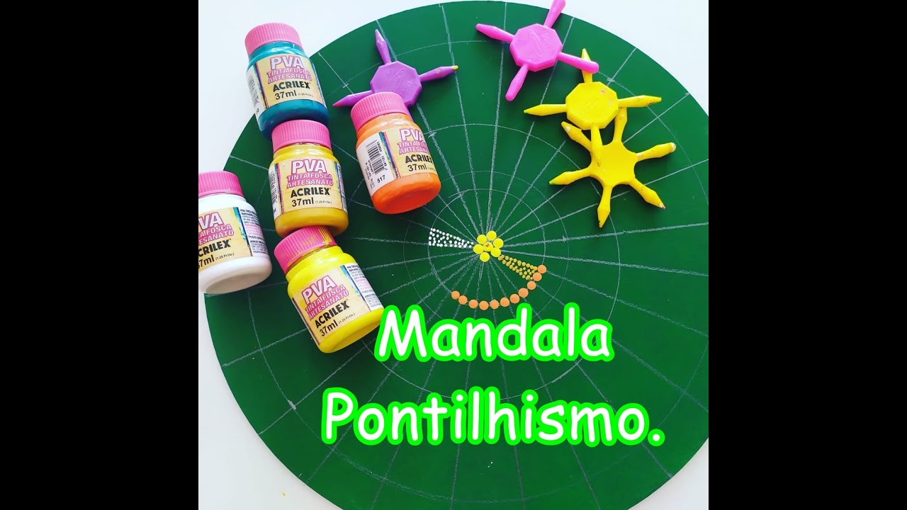 Aula Mandala Pontilhismo, CRAS Tapiratiba.