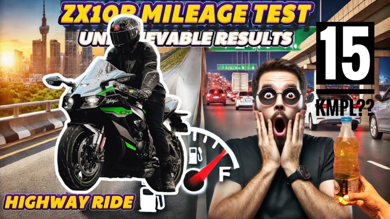 Kawasaki ZX10R Real Mileage EXPOSED! 😲 Shocking Results!