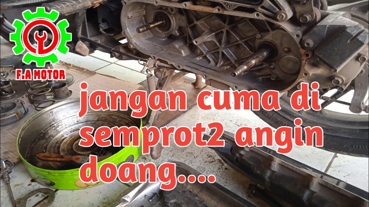 Tutorial cara service CVT Honda beat fi esp