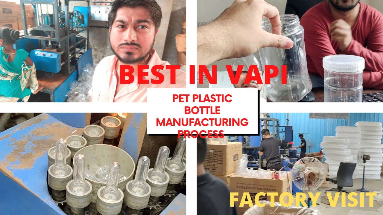 BEST IN VAPI | Pet Plastic Bottle Manufacturing Process | Factory Visit