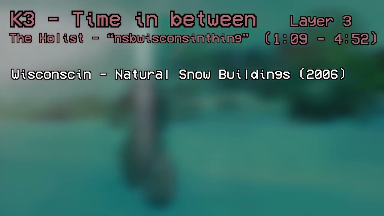 Nowhere at the Millennium of Space: Redux | K3 - Time in between - Layer 3 (Holist)