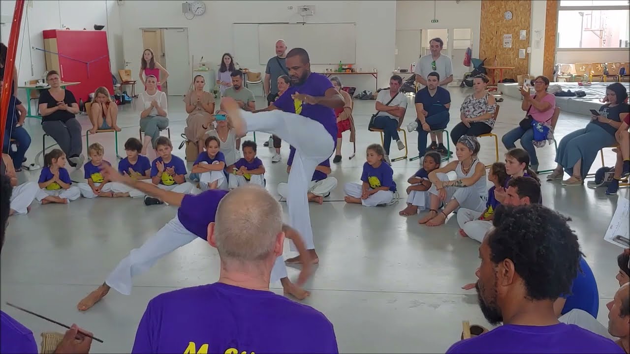 Roda de iniciantes , Festival de Capoeira de Libourne Juillet 2023