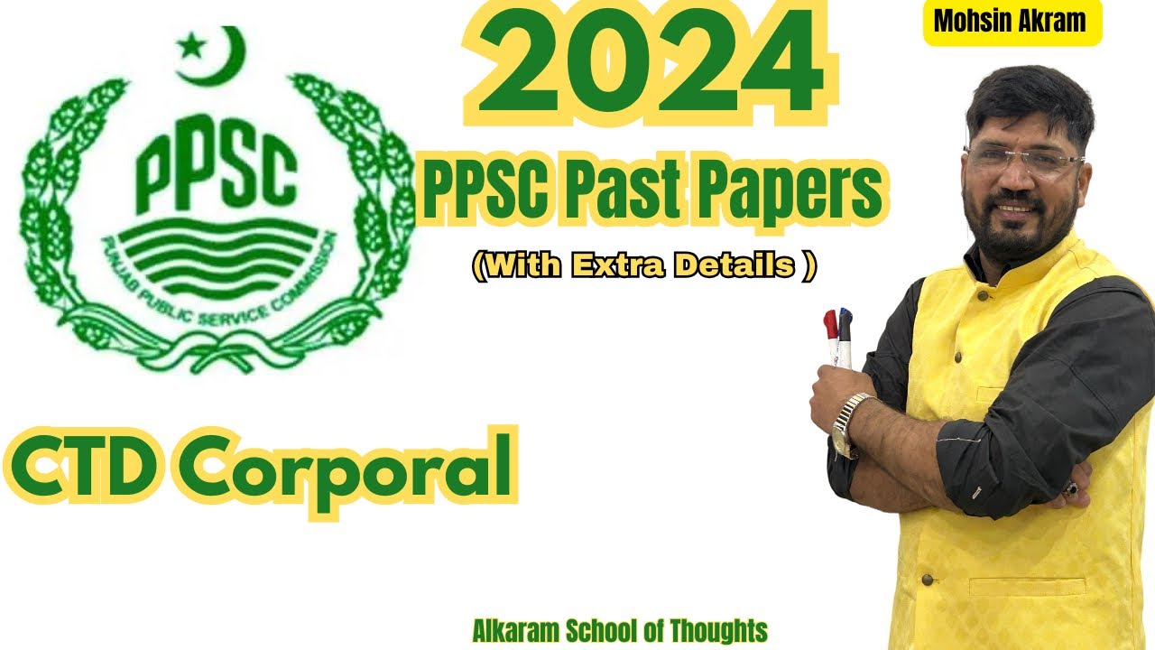 Corporal CTD 2024 Paper #CTD #corporal #ppsc #2024
