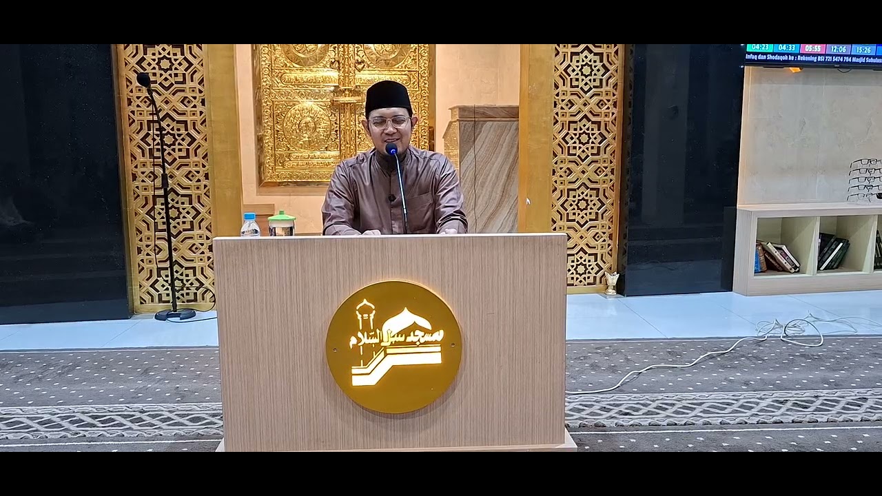 Adad-adab bermajelis | Ust. Dr. Faisal Abdul Azis, Lc., M.A. | Kajian ahad 1 Pebruari 2026