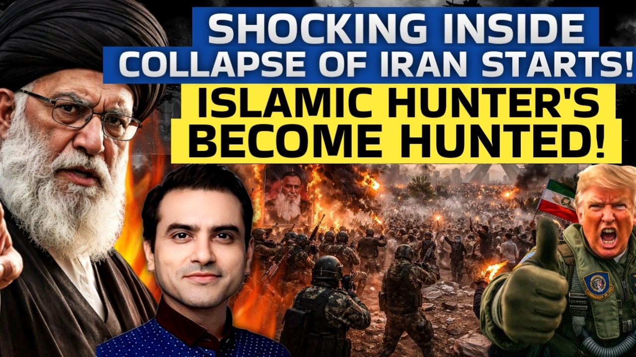 Shocking Inside Collapse of IRAN Starts! ISLAMIC Hunter's Become Hunted! | CWSJ-3196 | Sumeet Jain