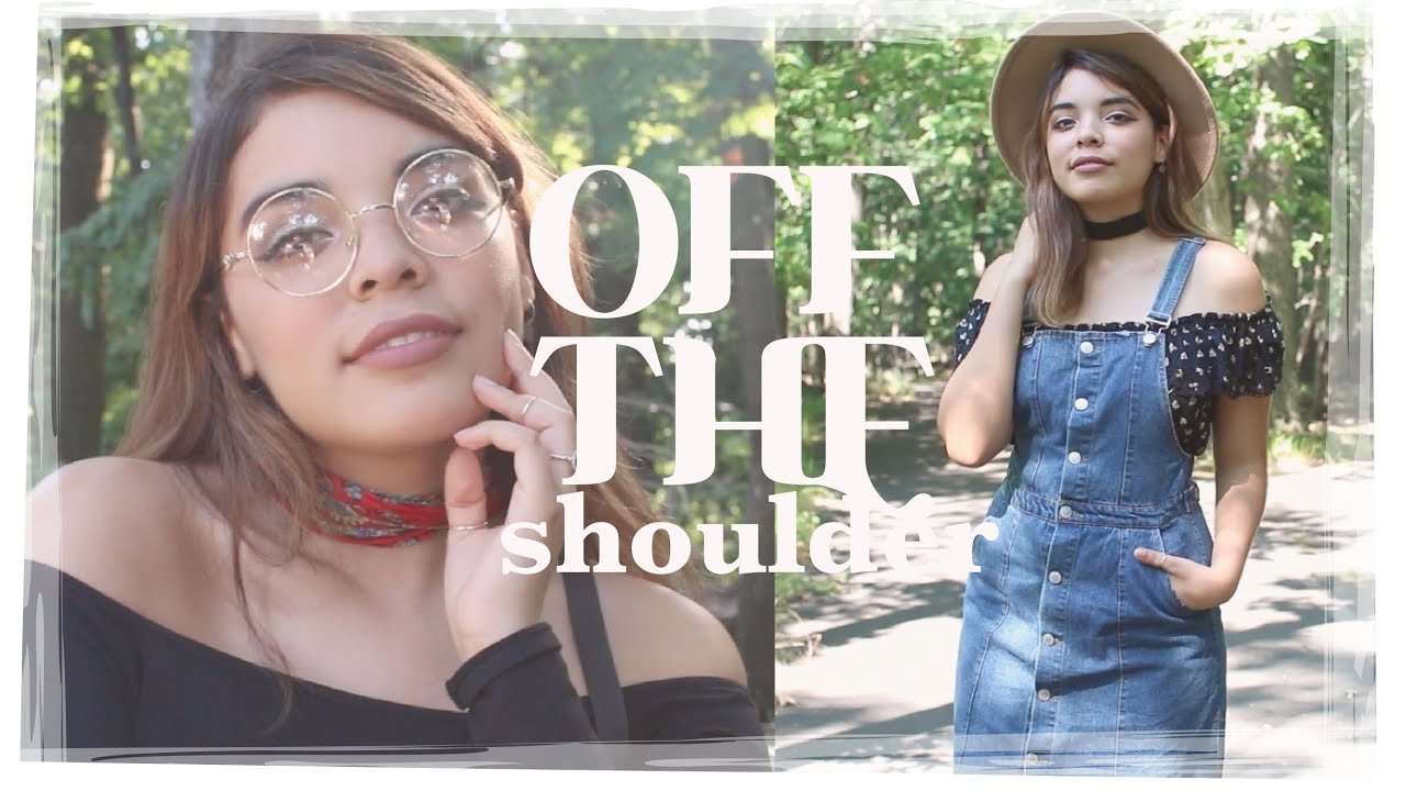 How I Style Off-The-Shoulder Tops