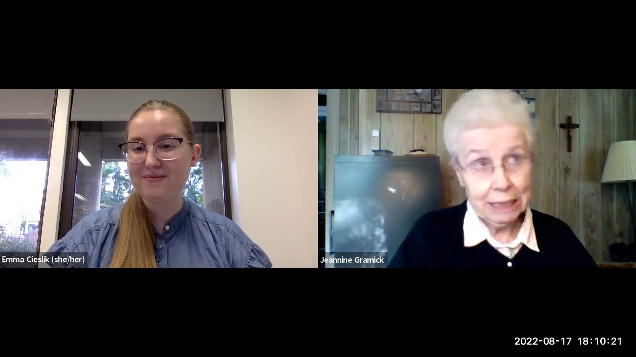 Queer and Catholic: Oral History Interview with Sister Jeannine Gramick