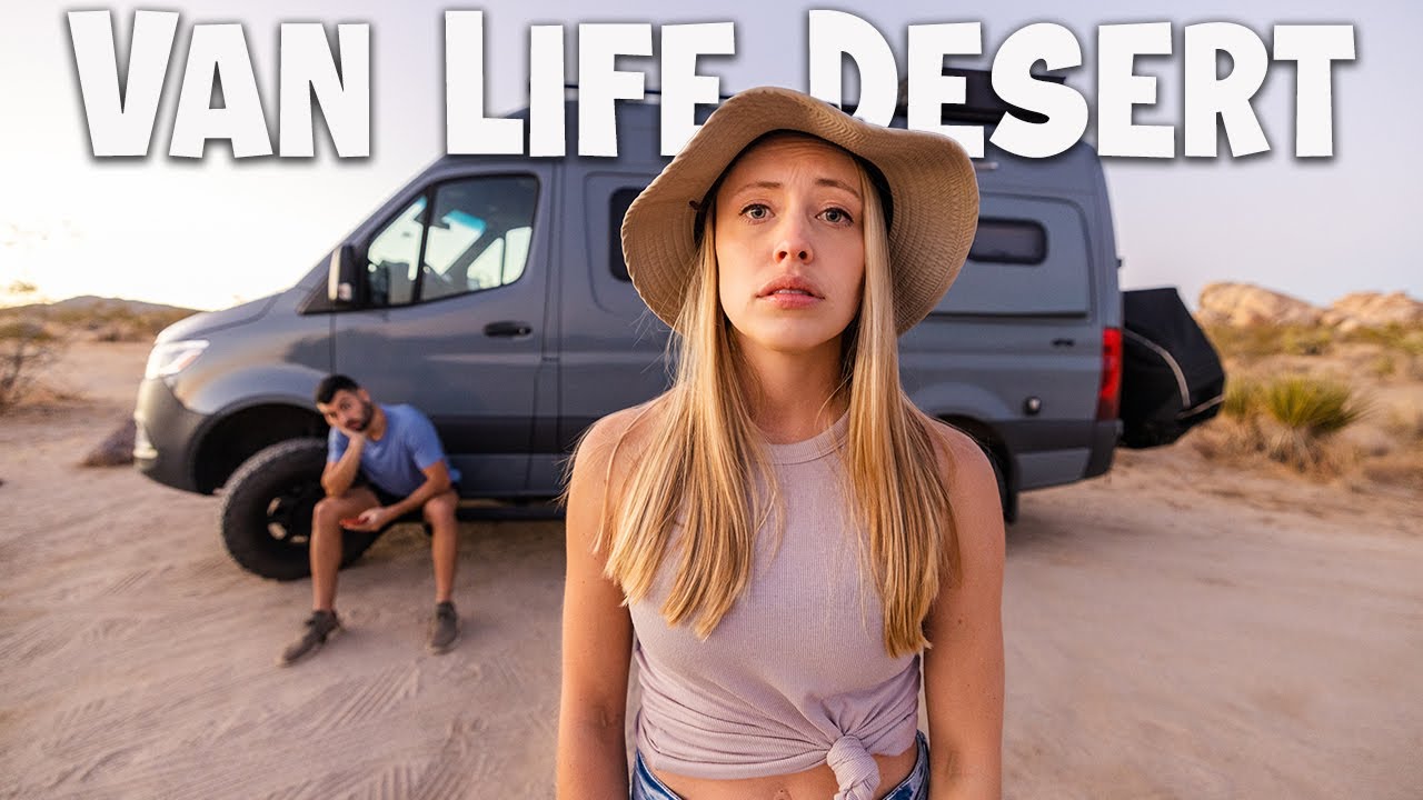 Van Life in the Desert | Joshua Tree National Park Campsites are INSANE