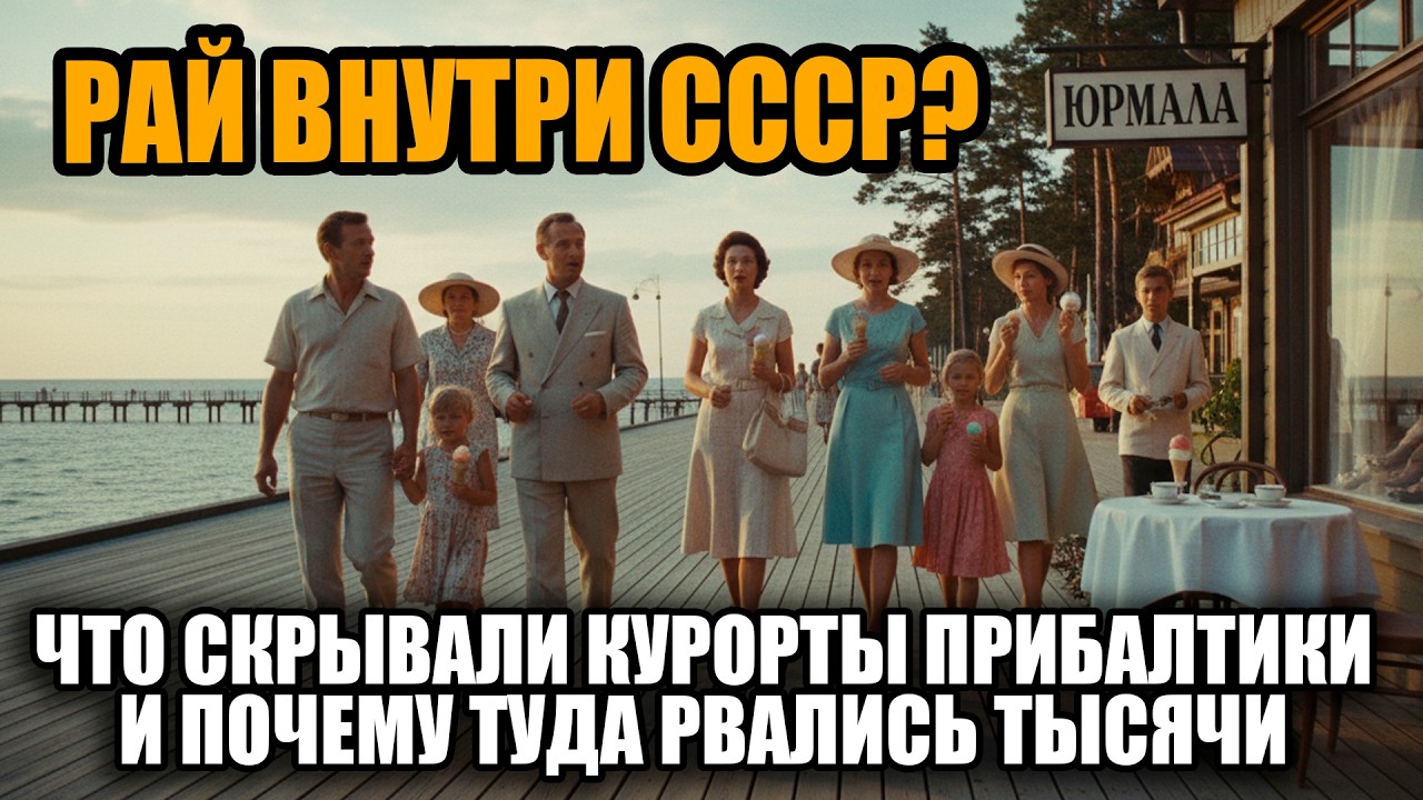 Весь народ СССР мечтал попасть в Прибалтику и что там было такого.