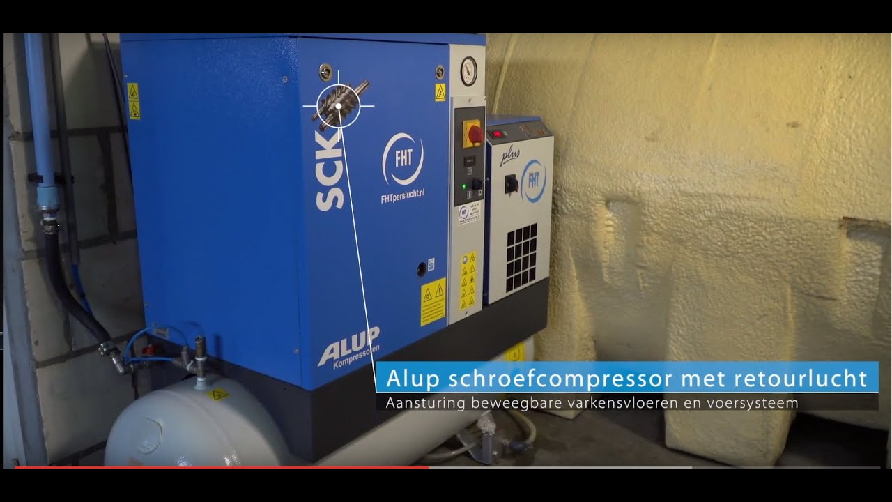 Perslucht, pneumatiek en compressoren in de Agro-industrie - FHT Perslucht