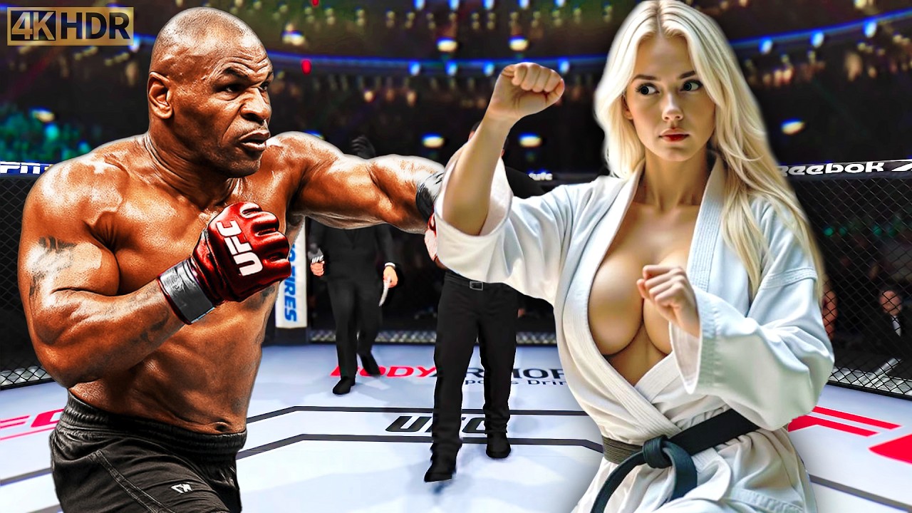 TRUE Mike Tyson vs. White Master | EA Sports UFC 5