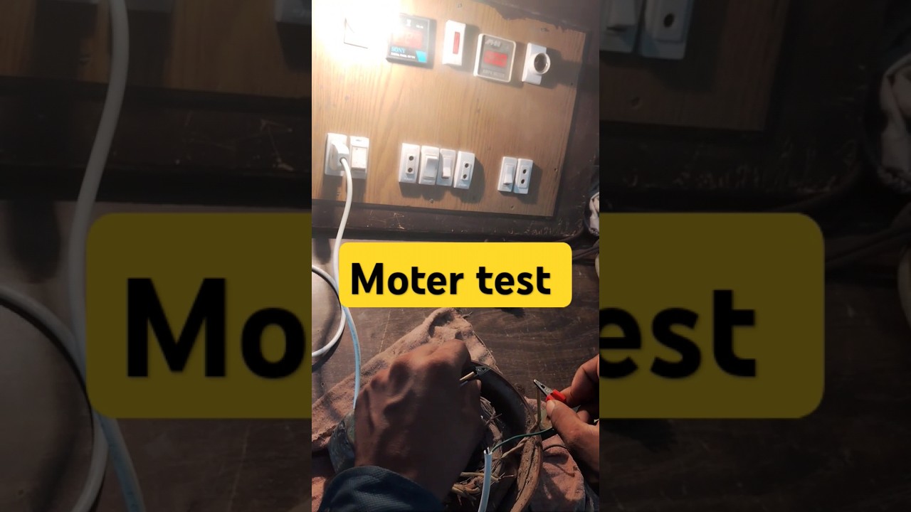 Donkey pump moter vending test 