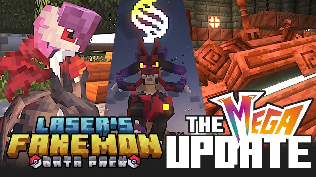 Laser's Fakemon Pack - MEGA UPDATE 1.5 Trailer! [Cobblemon]