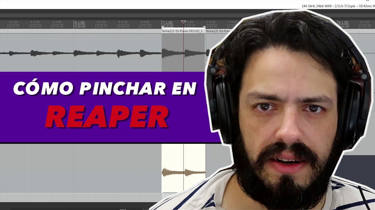 Cómo pinchar en REAPER