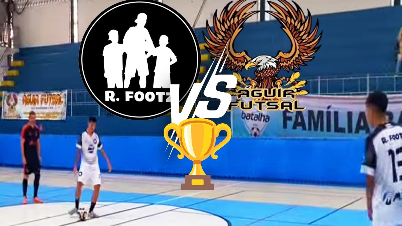 JOGO VALENDO TROFÉU 🏆 - R.FOOTZ x ÁGUIA- LEVEI MEUS MENINOS PARA O JOGO 😬
