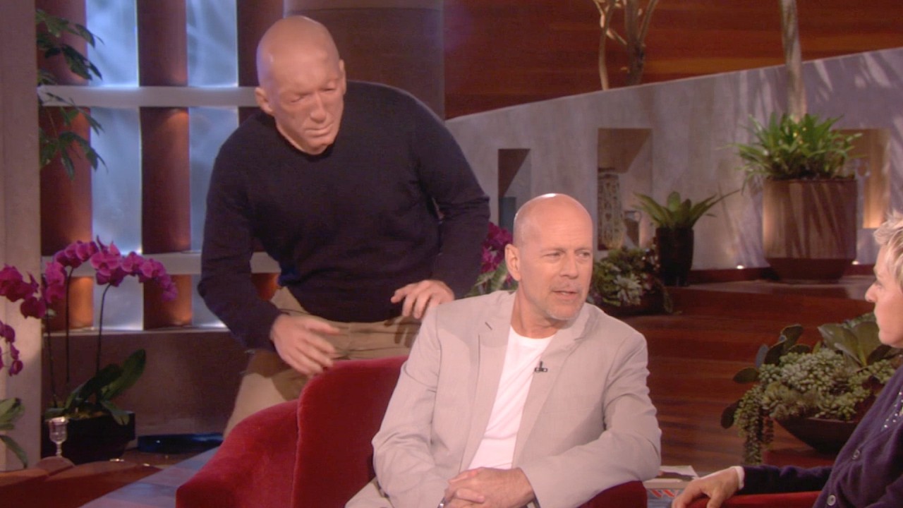 Every Time Bruce Willis Couldn't Keep a Straight Face on 'Ellen'