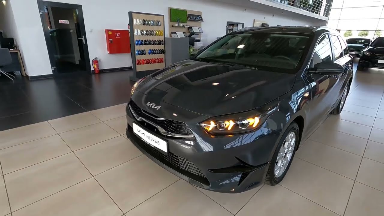 Kia CEED kombi 2022 | wersja M+SMART | kolor Dark Penta Metal | PRezentacja PL | 4K