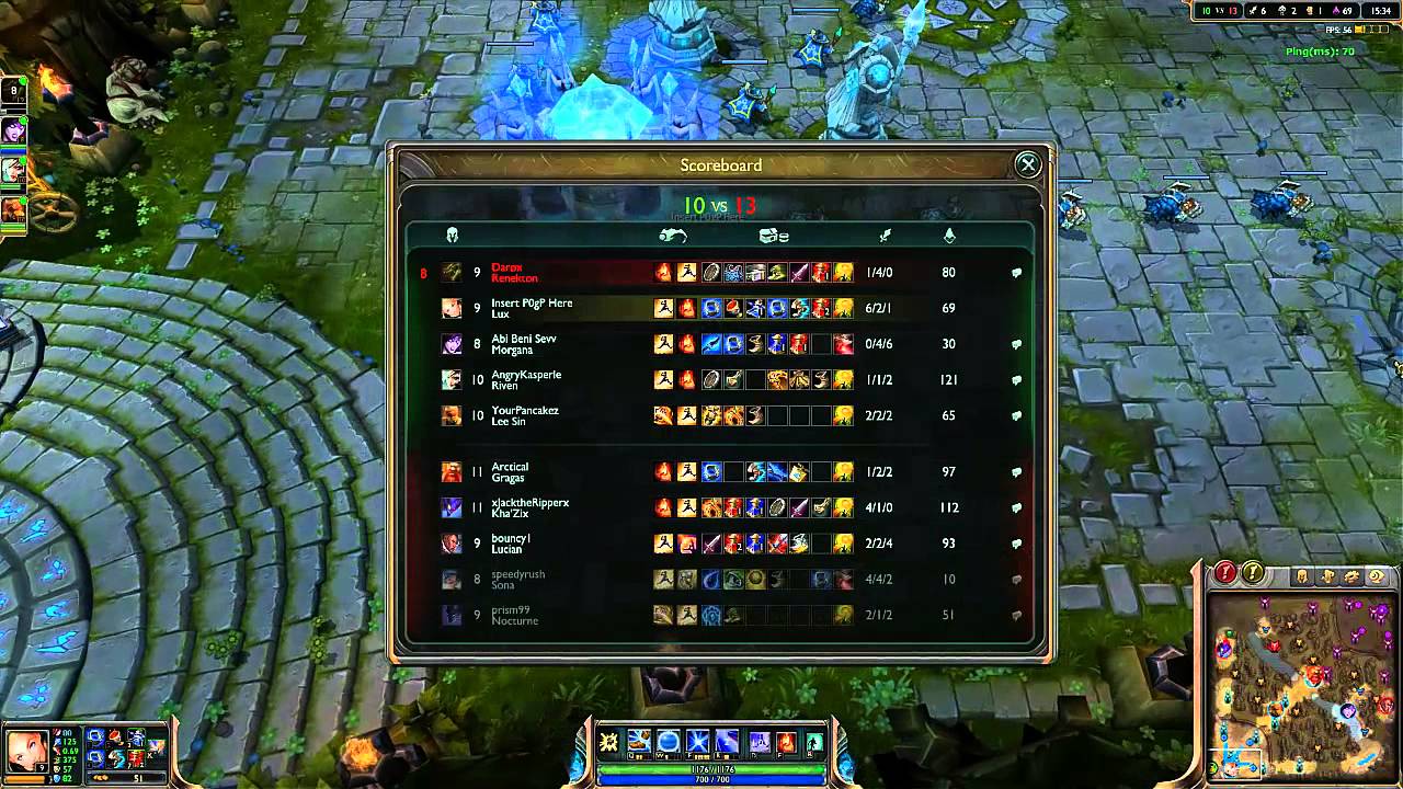 [TR]League of Legends - Normal Pick - Lux - Morgana Bot Duo #6