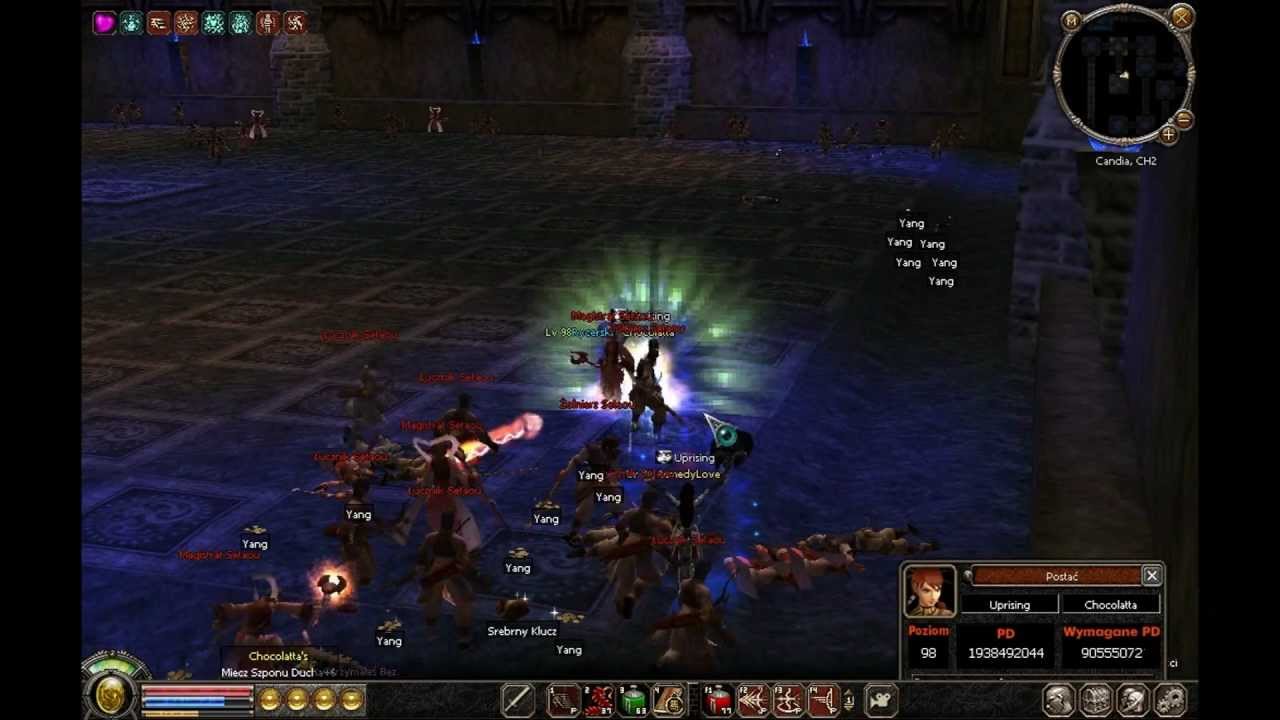 Metin2.PL - Chocolatta Ninja Archer vs Maxi Maxi & Reach lvl 99.
