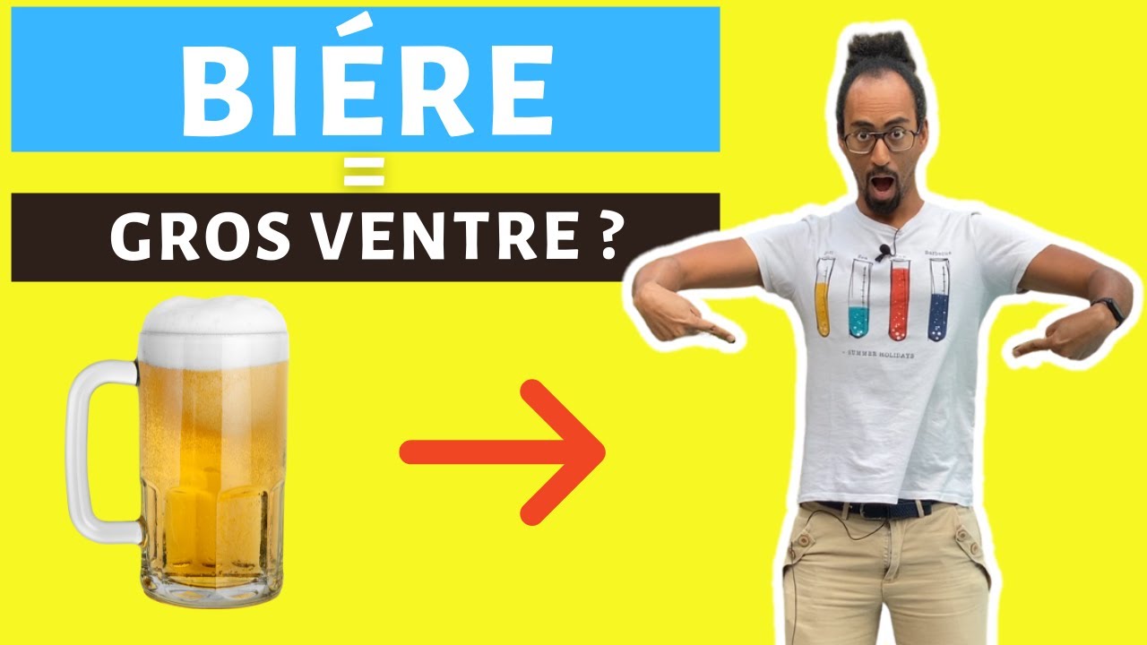 LA BIÈRE FAIT-ELLE VRAIMENT GROSSIR LE VENTRE ?