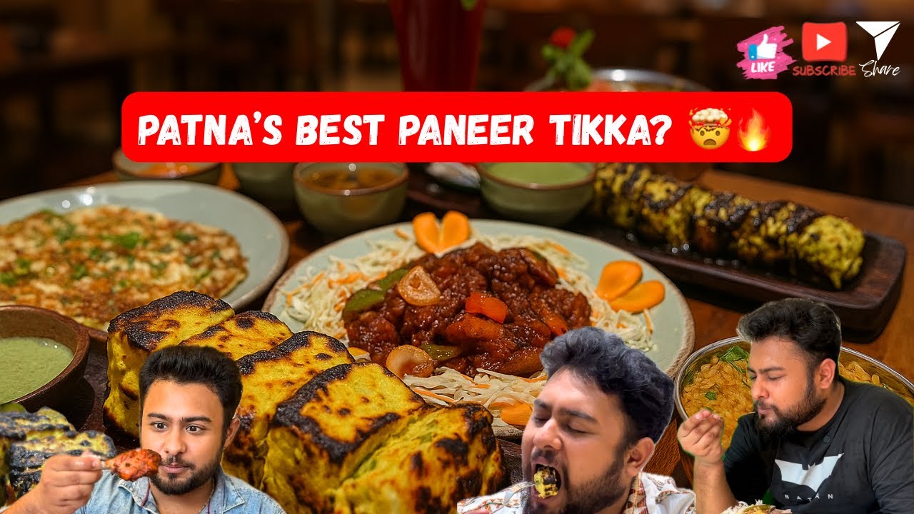 Patna&rsquo;s New Alpine Rooftop Restaurant Review | Best Paneer Tandoori Tikka Ever?🔥🍴#FoodieSamaristas