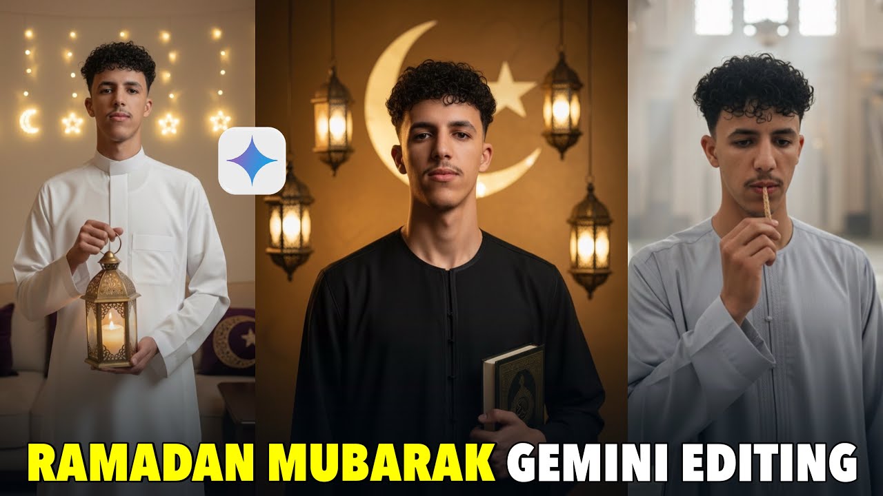 Ramadan Mubarak Gemini Photo Editing | Trending Gemini Photo Editing | Gemini Viral Edits