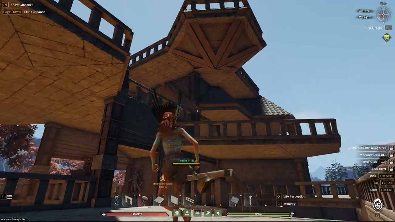 New Base Wetland Build Part 4, Many Changes - ROOFING - Soulmask