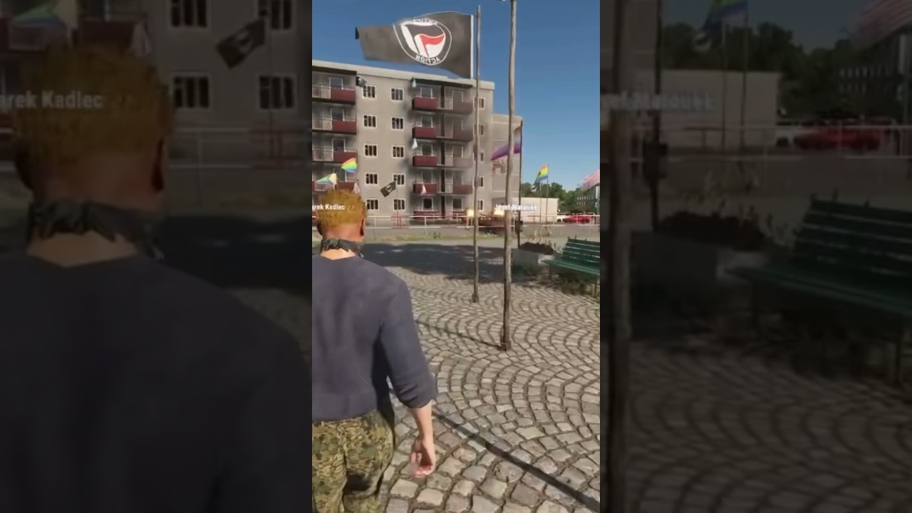 Wow games are getting realistic! #blm #antifa #portland