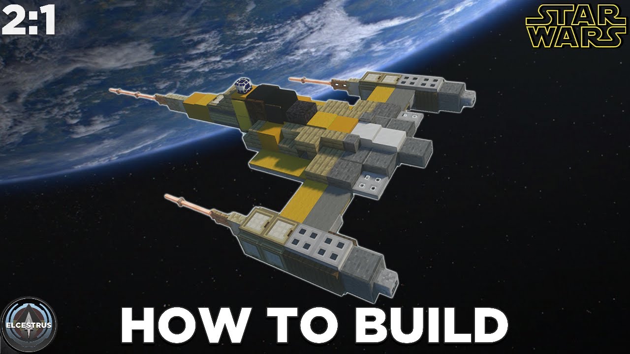 Истребитель Naboo N-1 | Руководство по Minecraft Star Wars