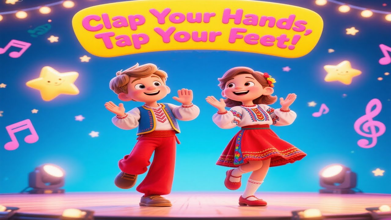 Clap Your Hands, Tap Your Feet | Fun Dance Song for Kids