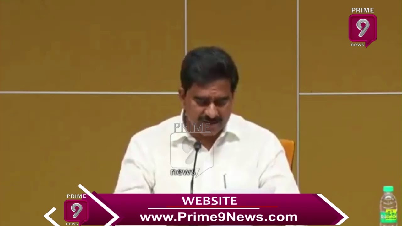 Ex Minister Devineni Uma Press Meet | LIVE | Prime9 News