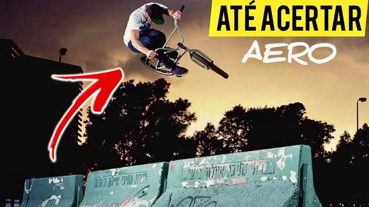 AERO BMX - QUASE CAÍ FEIO 😨