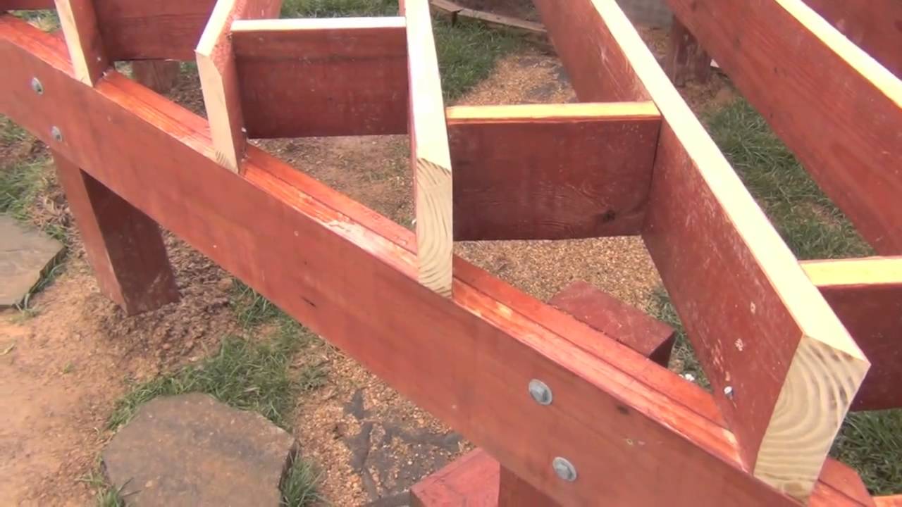 Pool Deck Building: Cross Blocking & Hurricane Ties