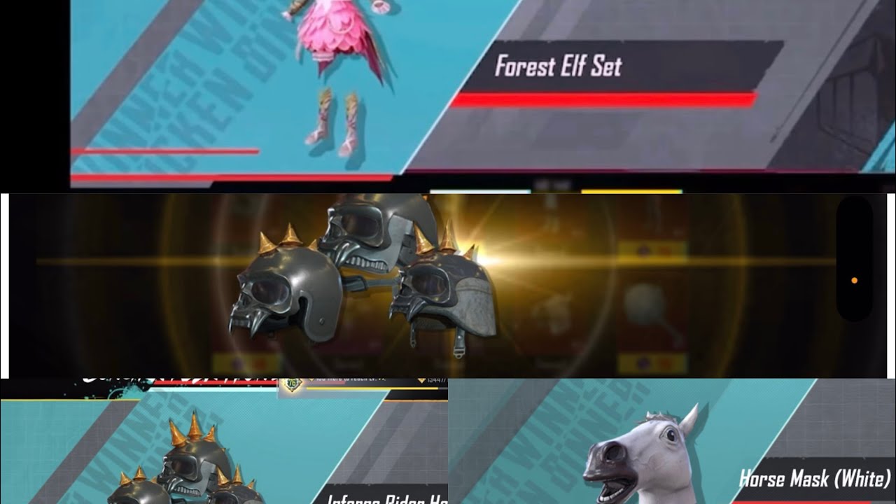 ULTIMATE collector Crate Finally Inferno helmet//Forest Elf set//Glacier set is Back