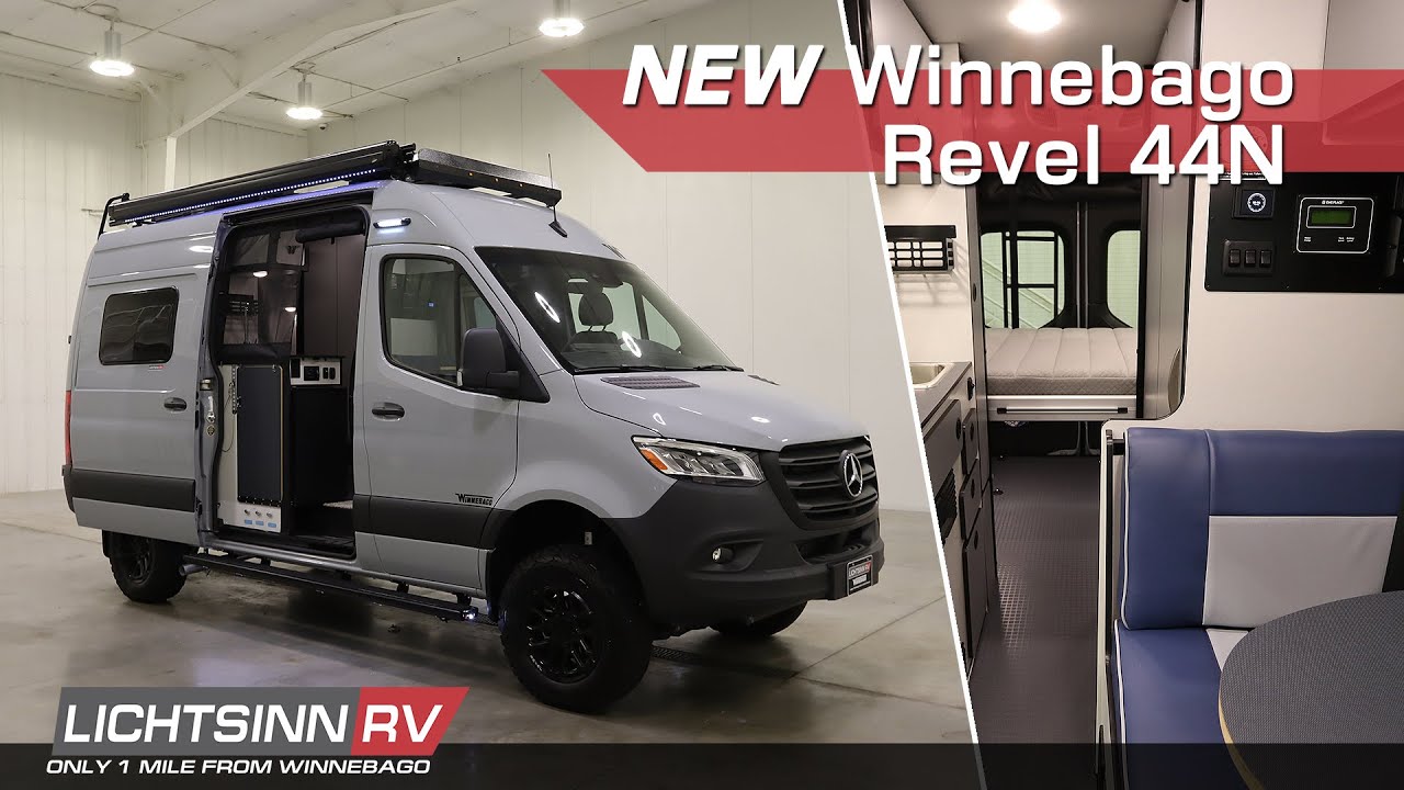 New 2025 Winnebago Revel Sport 44N - Class B Diesel Camper Van - LichtsinnRV.com