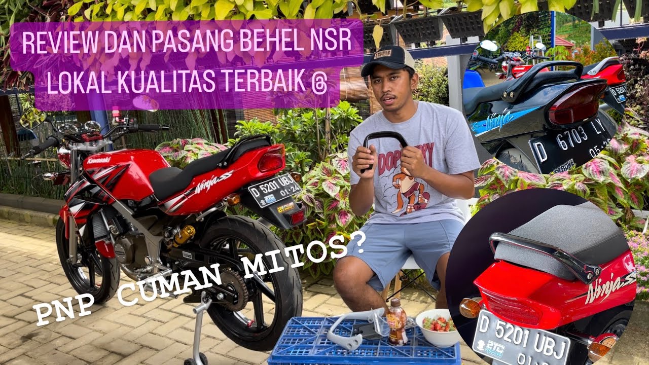 REVIEW BEHEL NSR 2TC LOKAL KUALITAS TERBAIK PASANG BEHEL NSR DI NINJA SS NINJA R