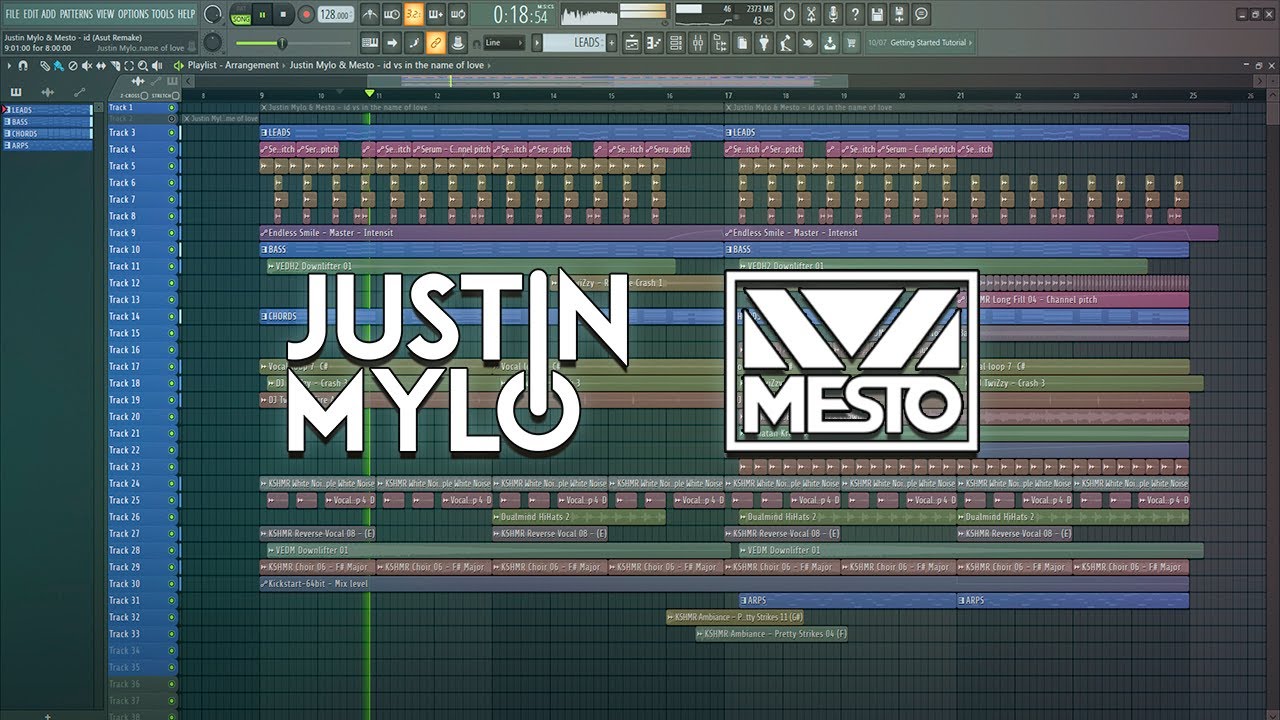 Justin Mylo & Mesto - ID [FL Studio Remake + FREE FLP]