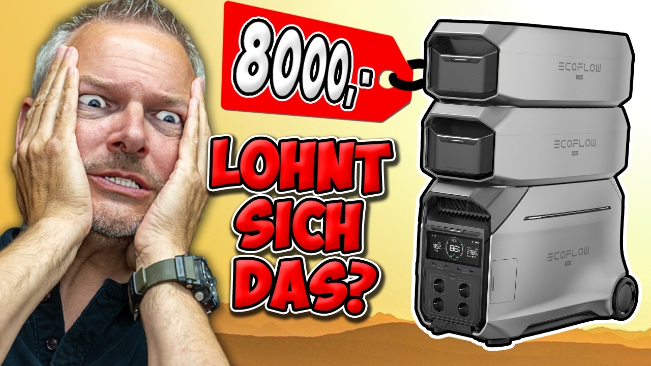 POWERSTATION am LIMIT? EcoFlow Delta Pro 3 mit 12kWh Speicher im Test