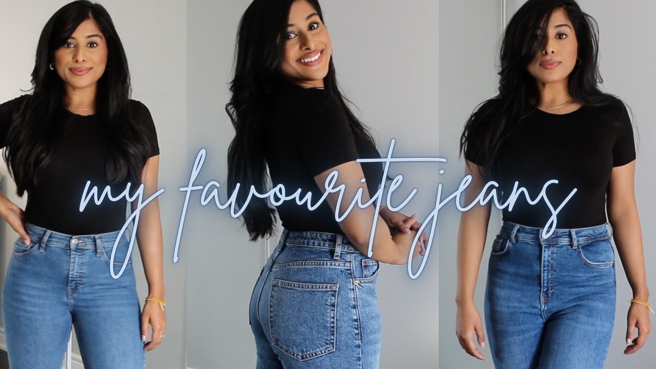 MY FAVOURITE JEANS TRY-ON (TOPSHOP, ARITZIA, ZARA & HOLLISTER) | SYNTHIA MAKEUP
