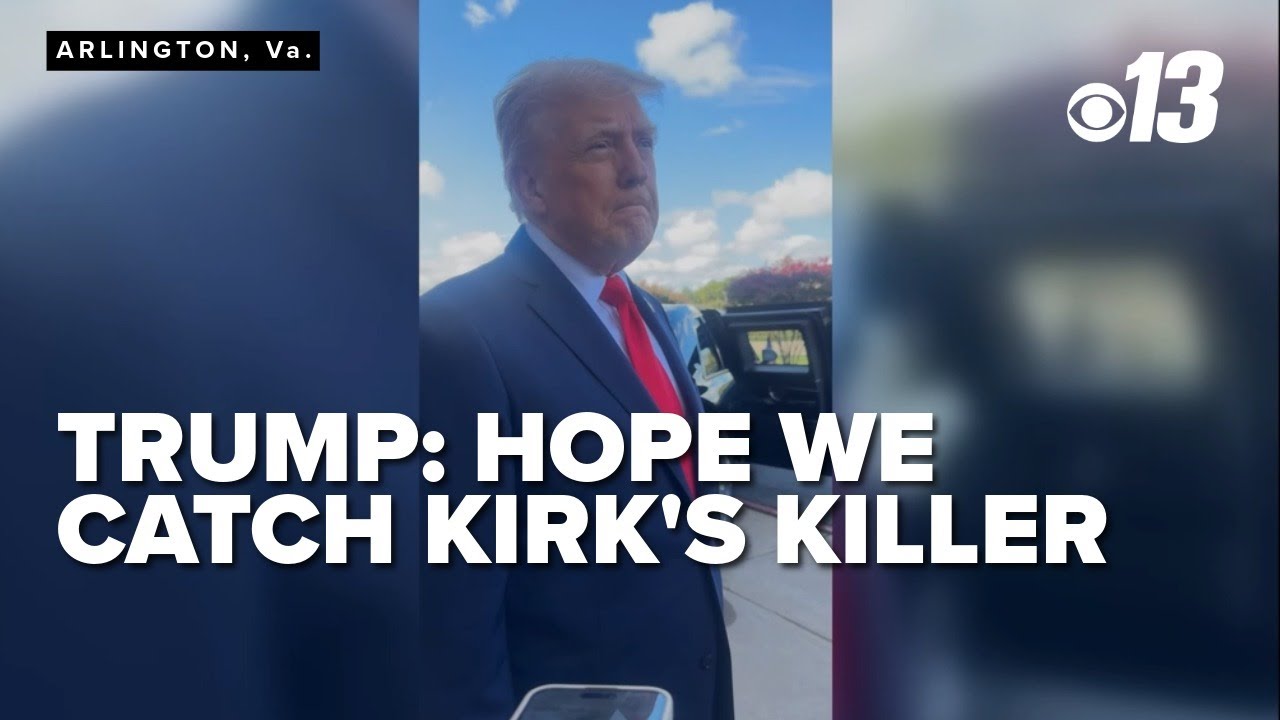 Trump vows to hunt down 'radical-left' after Charlie Kirk's shocking assassination