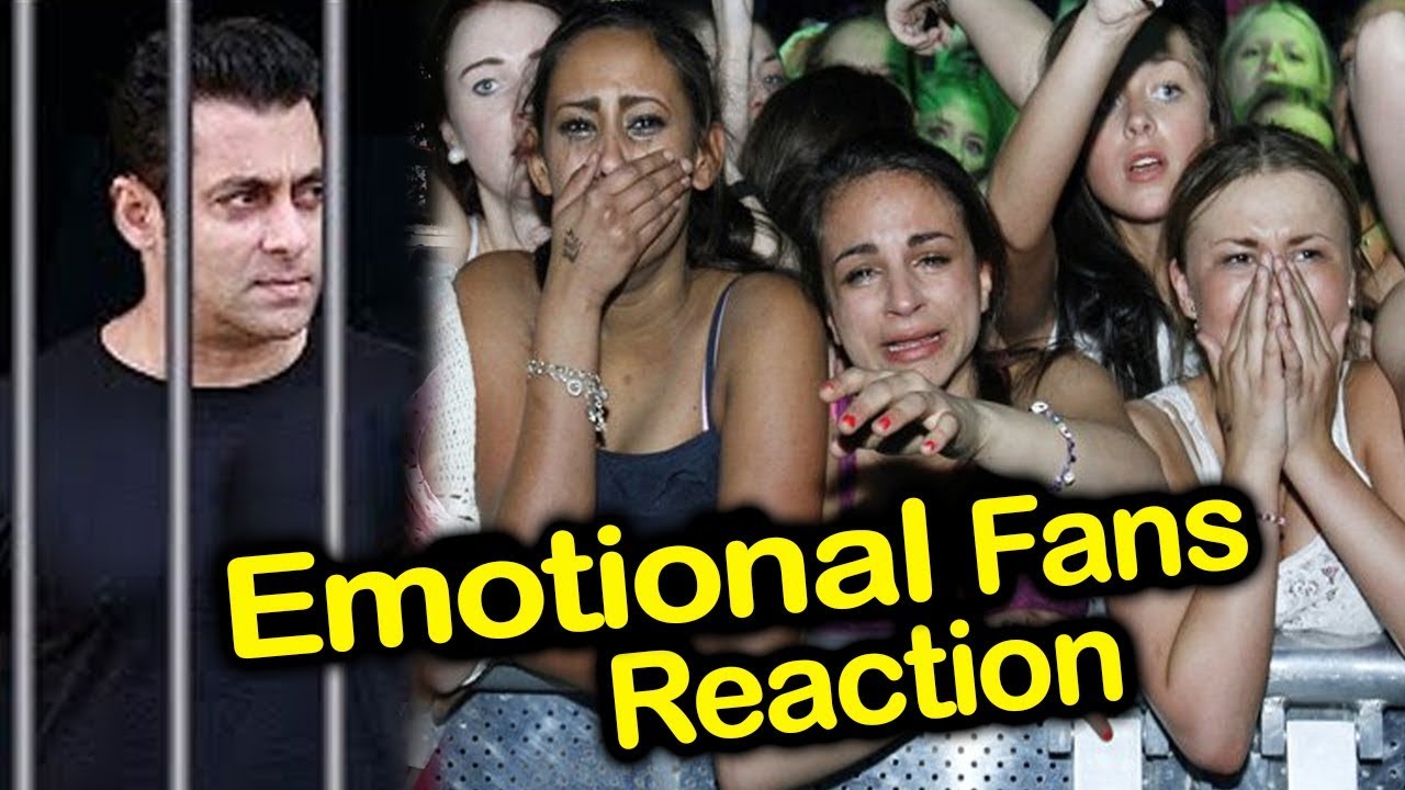 Salman Khan's EMOTIONAL FANS Reaction on 5 Years Jail | Blackbuck Poaching Case