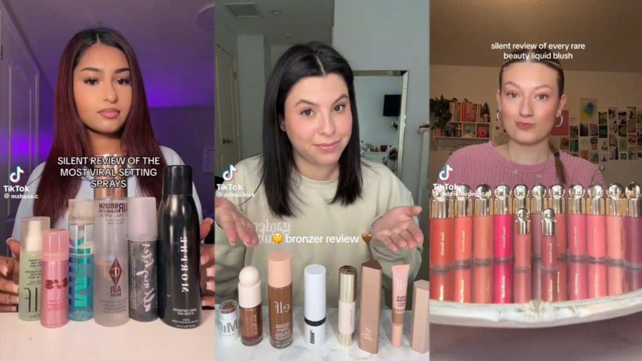 Silent Makeup Review Tiktok Competition || #tiktok #makeup #tiktokcompilation
