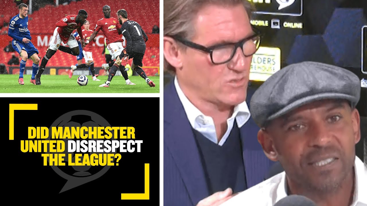DID MAN UNITED DISRESPECT THE LEAGUE?😡 Trevor Sinclair and Simon Jordan heated debate🔥