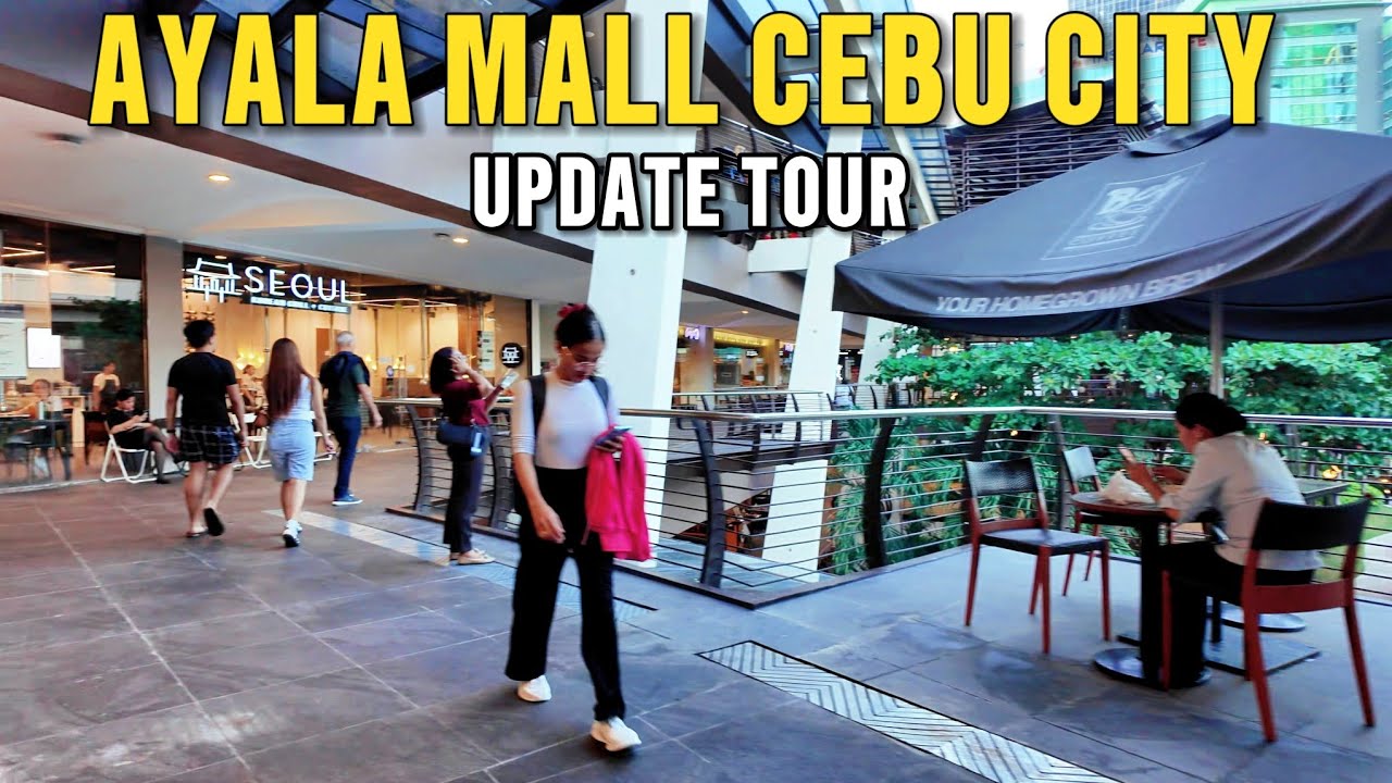 AYALA MALL CEBU CITY. MARCH UPDATE. THE BIGGEST AYALA  MALL OF CEBU.