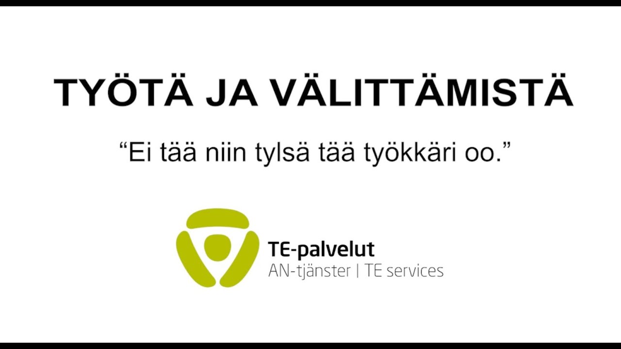 Työtä ja välittämistä – Hämeen TE-toimiston tarina
