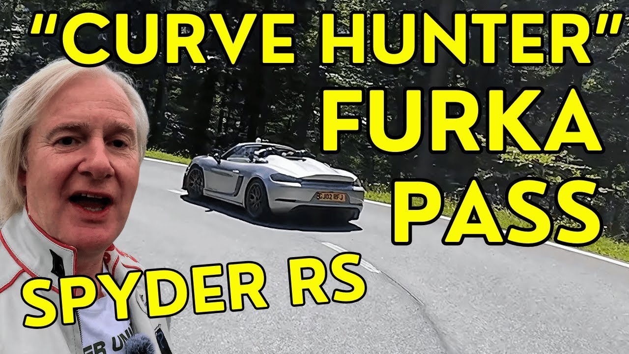 Furka Pass, Its Wild,  Spyder RS Hunts Curves, I Hunt a Fuel Stop | Driven+ Dolomite Tour |  Part 2