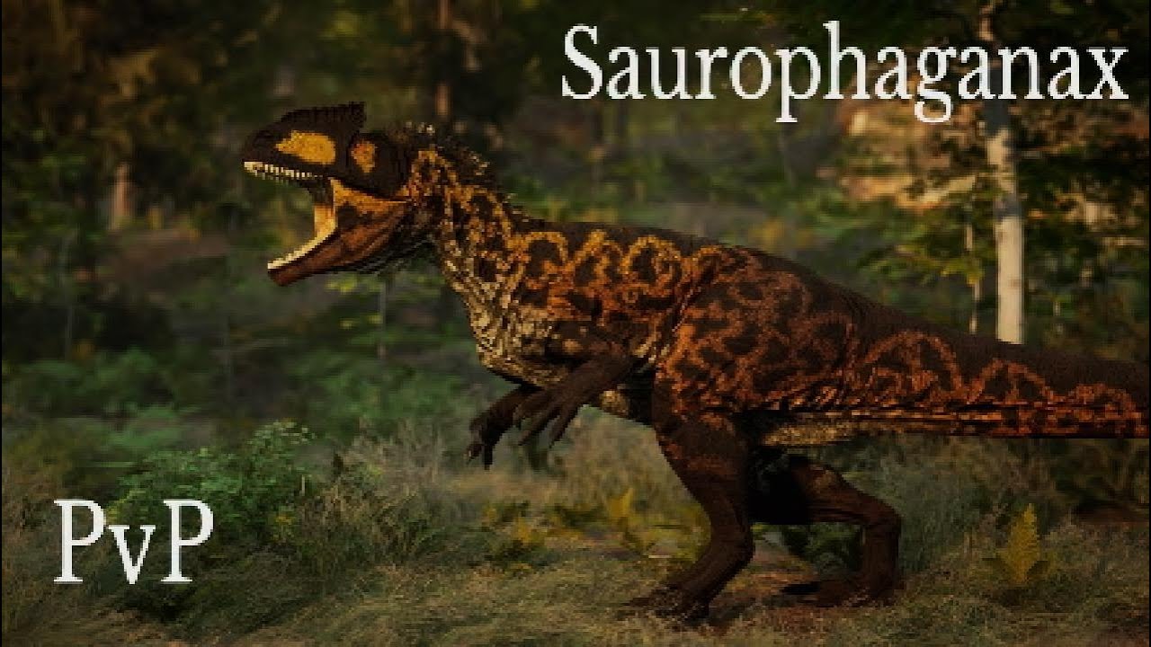 Saurophaganax PvP compilation | Path of Titans