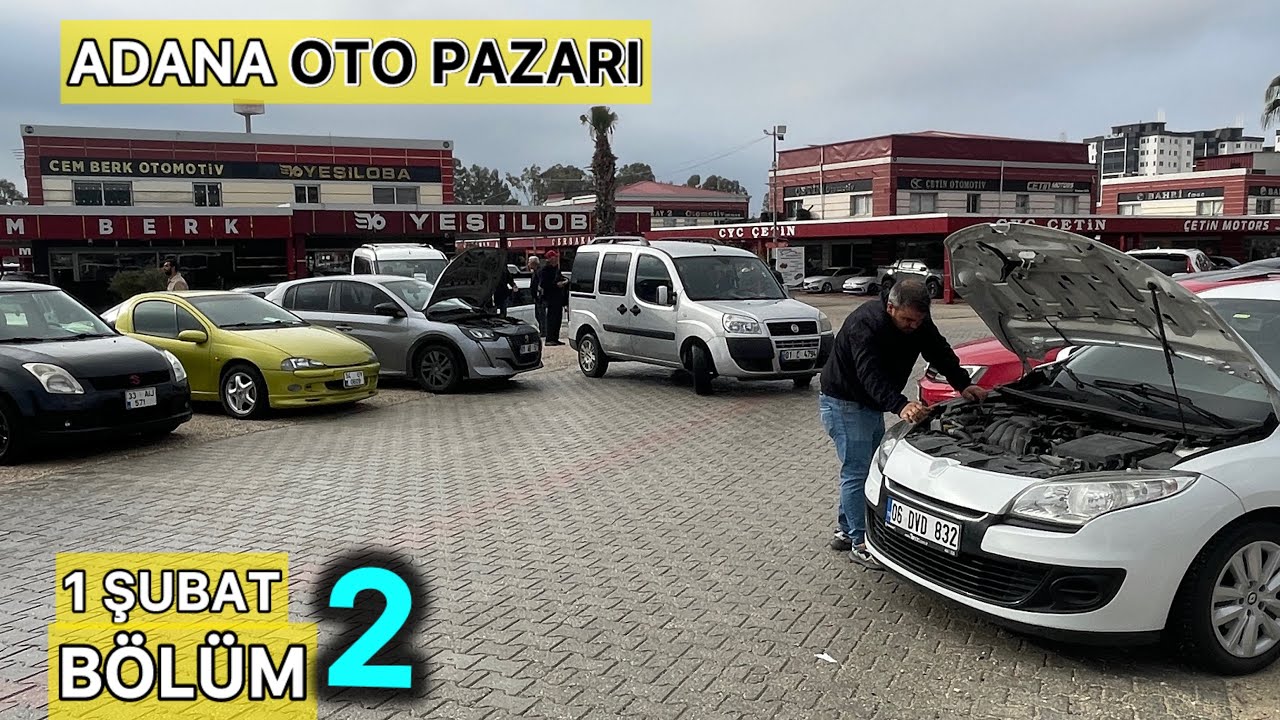 ADANA OTO PAZARI SAHİBİNDEN SATILIK ARABALAR 1 ŞUBAT 2026 2.EL ARABA FİYATLARI #otopazarı 2.BÖLÜM